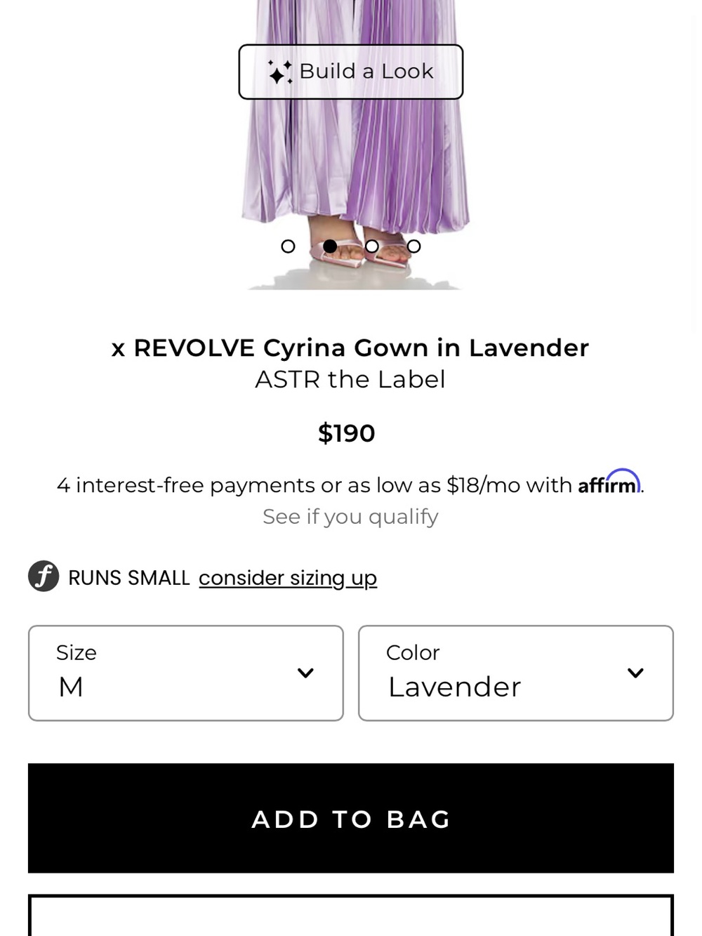 ASTR the label x Revolve Cyrina Gown - M - Picture 3 of 10